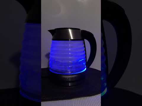 Электрочайник 2л стеклянный с LED подсветкой Top Kitchen 2400 Вт, электрический дисковый чайник с быстрым нагревом воды, стильный прозрачный чайник из рифленого термостойкого стекла STK-023-Silver/Black фото от покупателей 4