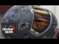 Ukrainian Olympian disqualified over helmet says his dream was taken away