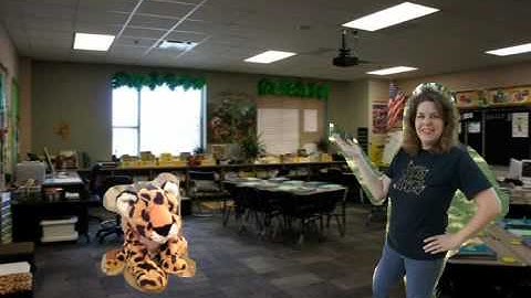 Meet Spotty Class Mascot-Video Made Using Puppet Pals Pocket