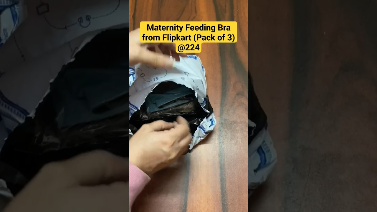 Maternity Feeding Bra from Flipkart (Pack of 3) @224 