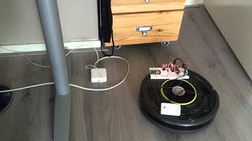 MQTT and ESP8266 powered Roomba 620