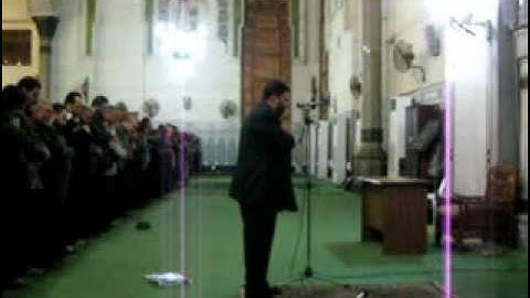 القارئ محمد إبراهيم مسجد النور صلاة العشاء