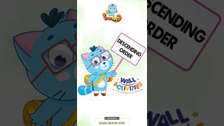Let's Sort Descending Numbers with Reusable Multipurpose Creative Roll | Inkmeo Fun Wall Activities