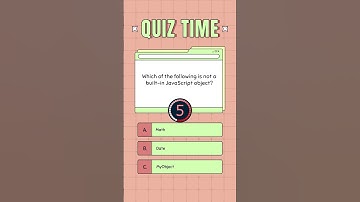 JavaScript Quiz Time