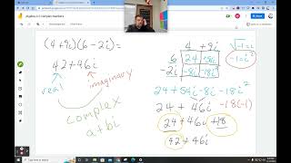 Algebra 2 3.2 Complex Numbers Example 3