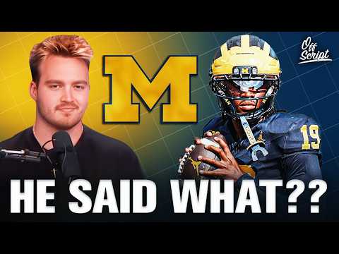 Bryce Underwood SAID WHAT About Michigan Football?