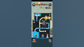 Hero Pipe Rescue #shorts  Level 021 #gameplay  Solution by W3NSTER