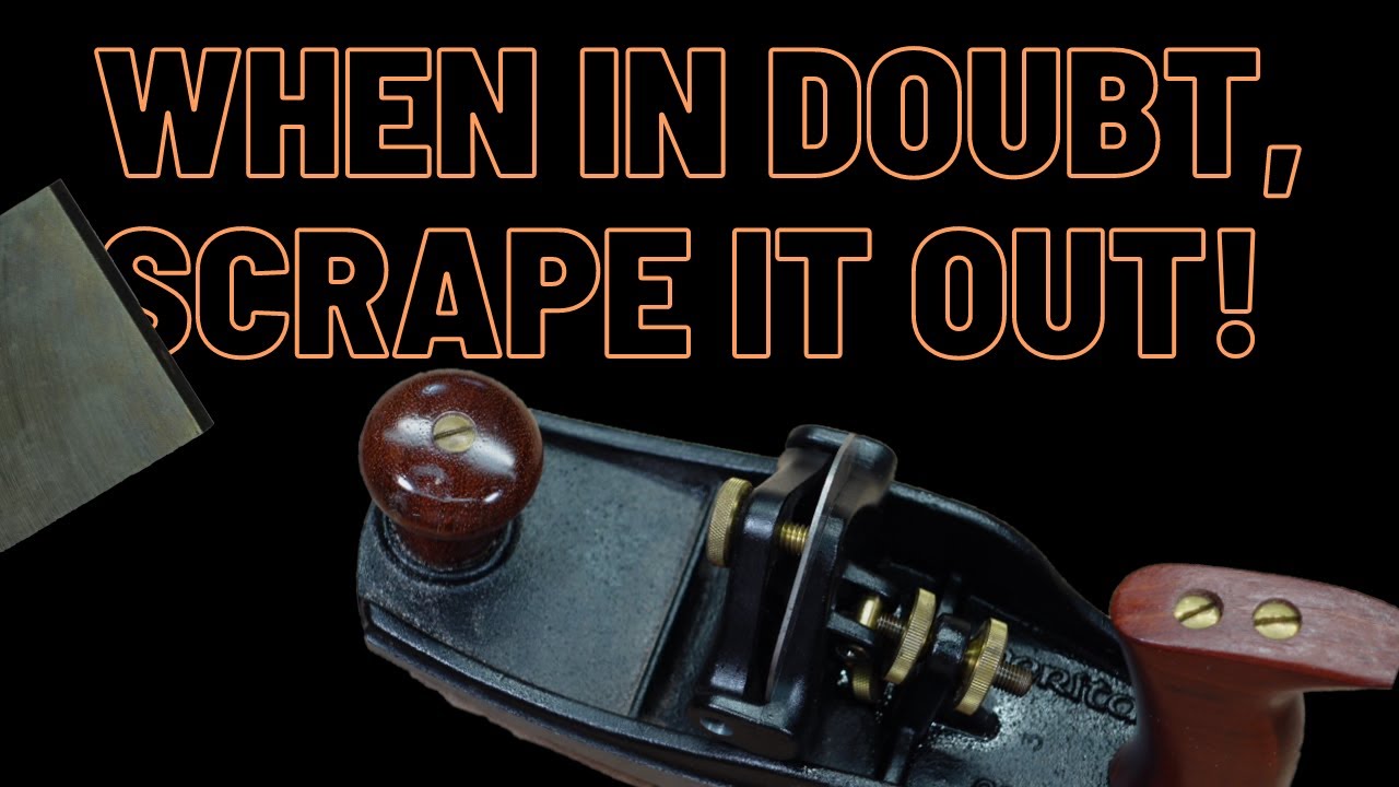 ALL THINGS SCRAPER PLANE! Veritas Scraper Plane Prep, Set Up, and Use!