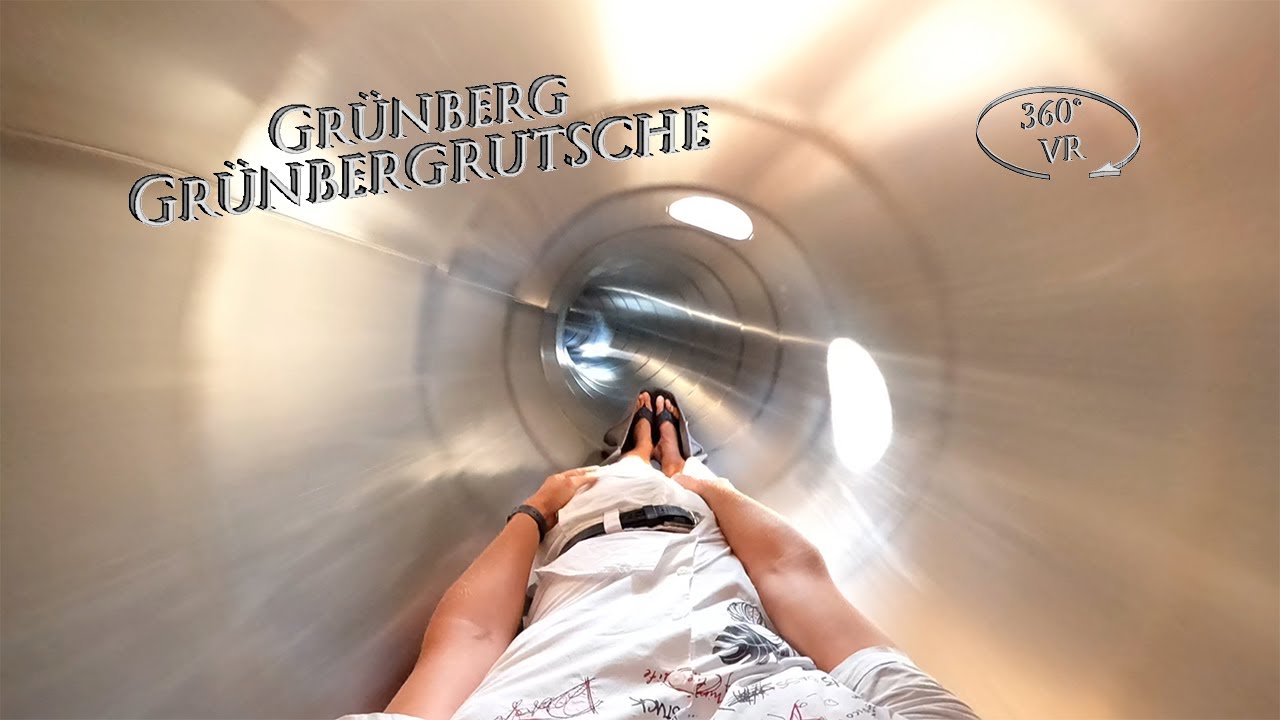 Grünberg Rutsche (Mountain Slide) 360° VR POV Onride