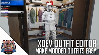Gta 5 Online Xdev Outfit Editor - Make Modded Outfits Easy 1.50
