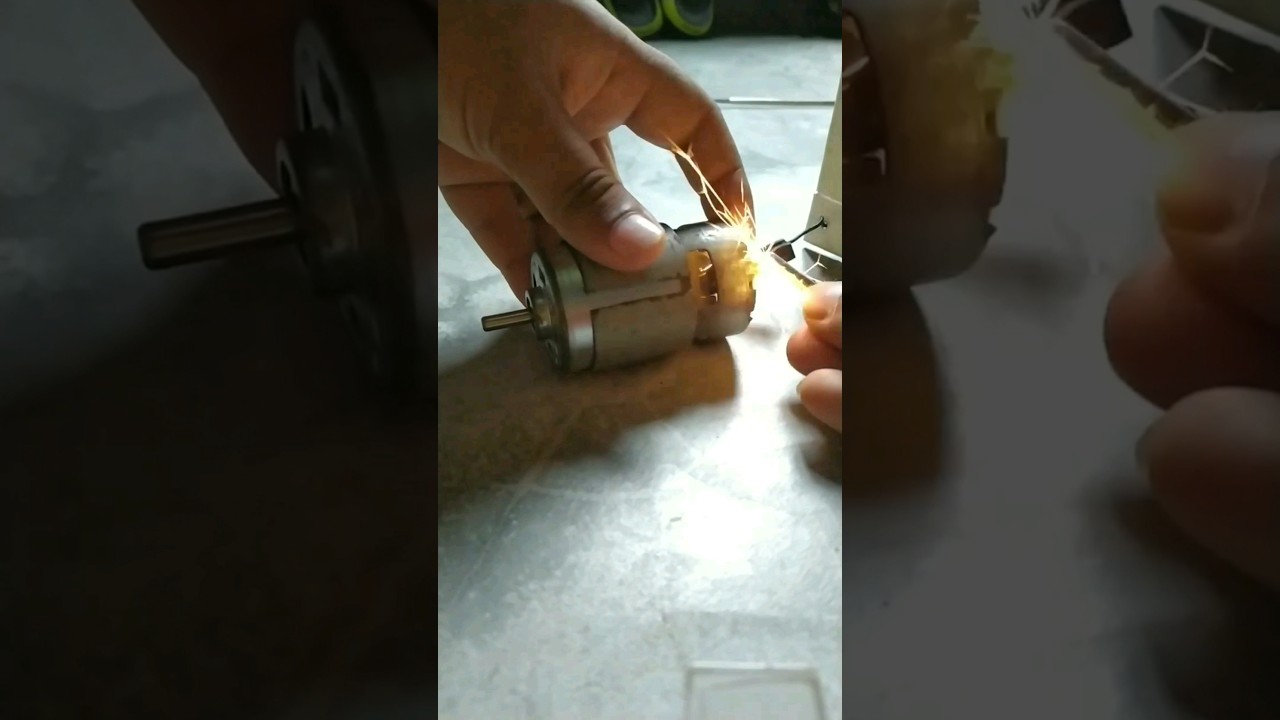 775 DC motor power test 💥🤯