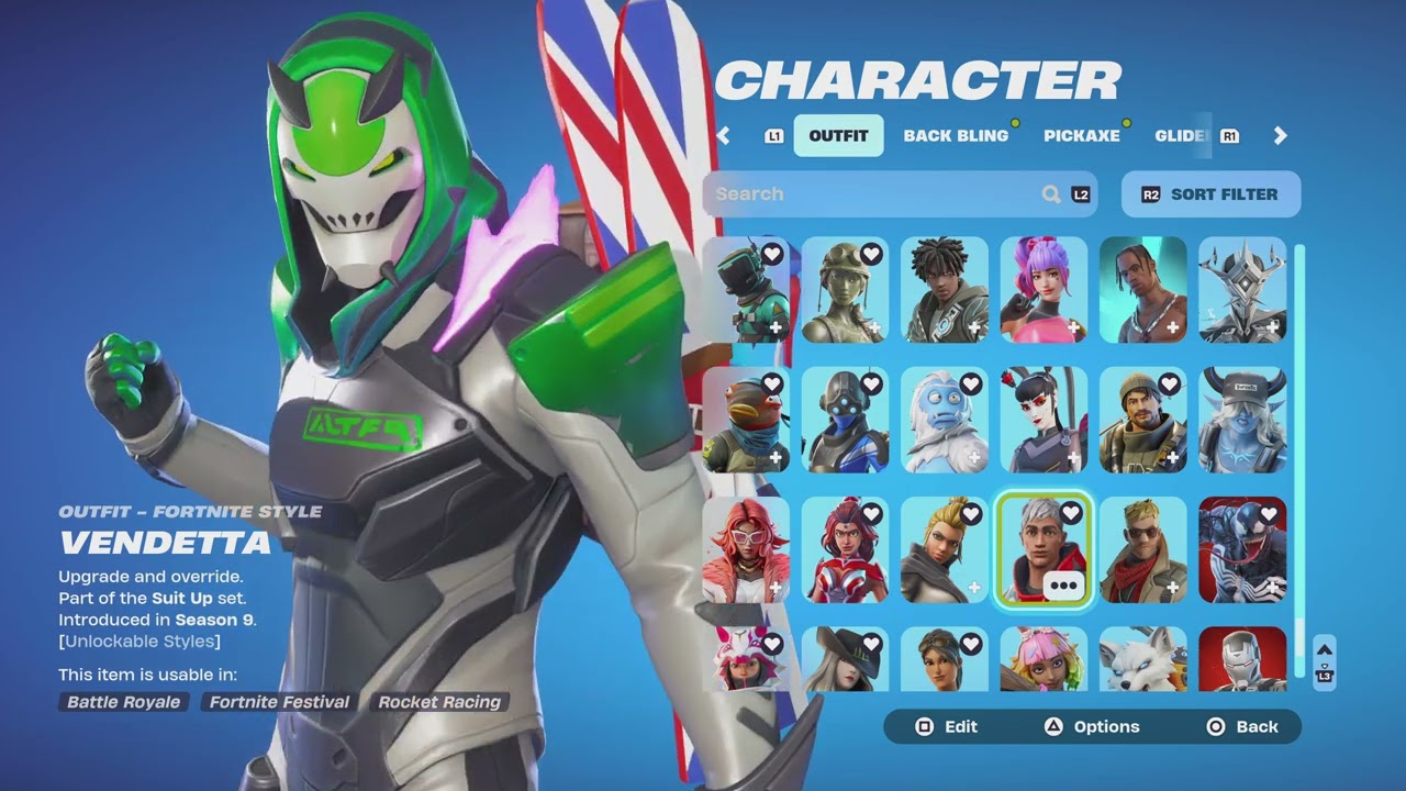 Reviewing Vendetta (Chapter 1 Season 9 Skin)