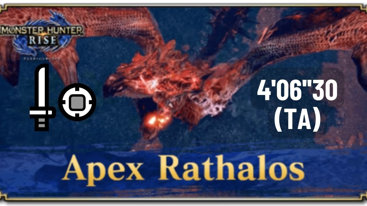 MHR (Switch) The Fearsome Apex Rathalos SnS Solo 4
