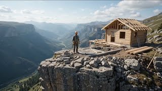 Building a Dream House on a Dangerous Cliff | 4-Minute Construction Timelapse