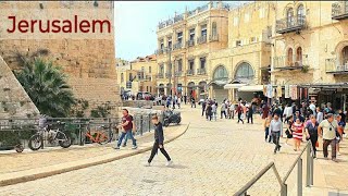 Jerusalem. Walk from the Christian Quarter to the Armenian Quarter