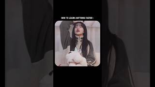 The Fastest Way To Learn Anything #shorts #students #study #skills #ytshorts #education #tips