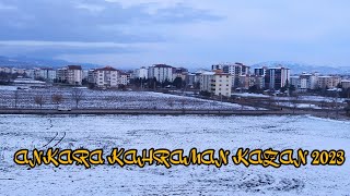 Ankara Kahraman Kazan Kar Yağişi 05022023