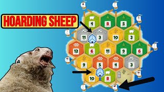 The Mad Sheep Strategy in Catan Ranked