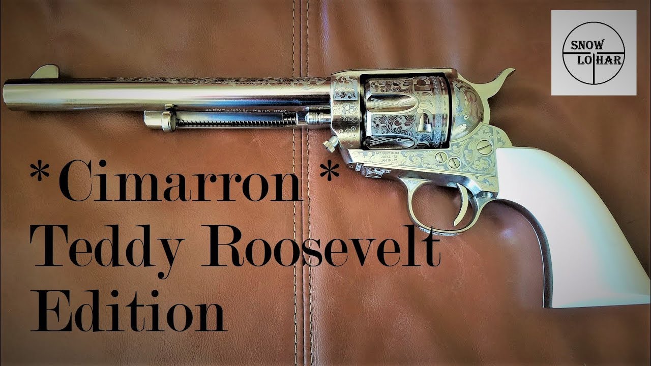 Cimarron SAA Frontier - Teddy Roosevelt Engraved Edition