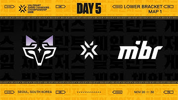 NTZ vs. MIBR - VALORANT Game Changers Championship - Knockouts - Map 1