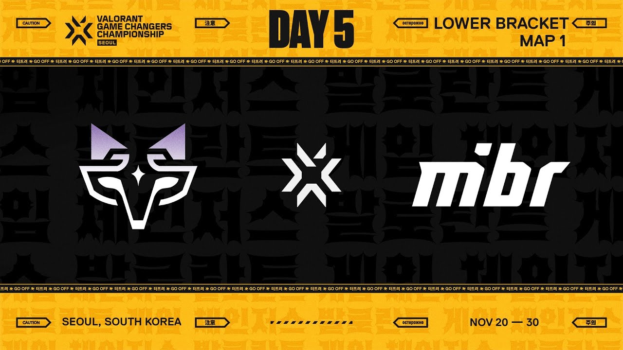 NTZ vs. MIBR - VALORANT Game Changers Championship - Knockouts - Map 1