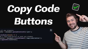 Add Copy To Clipboard Buttons To Code Blocks