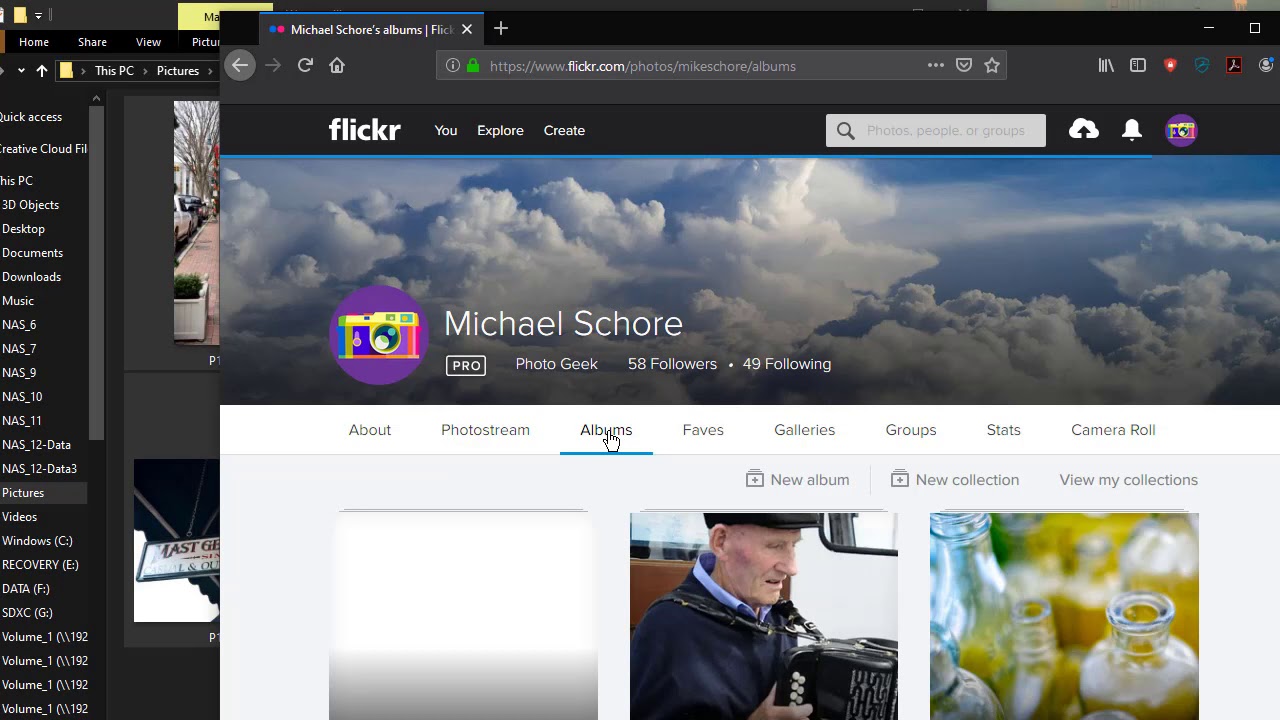 How To Make Flickr Album Public