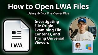How to Open LWA Files (Unknown Format)