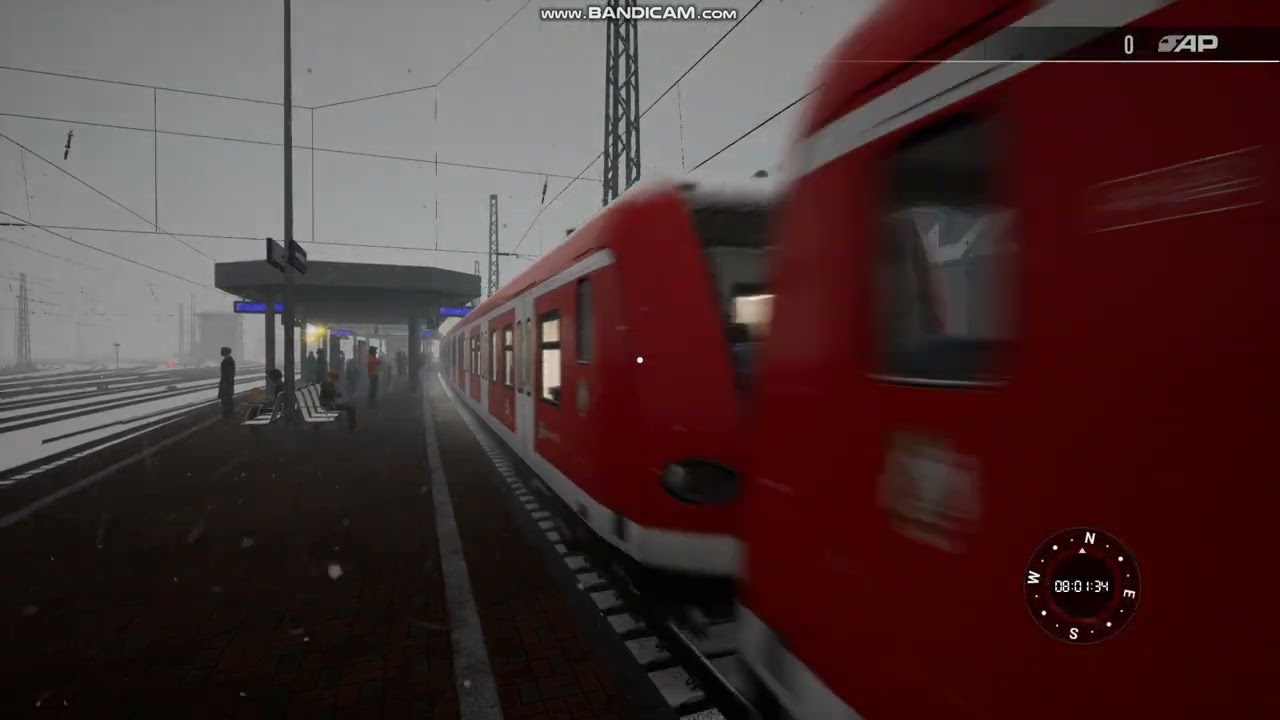 DB BR 423 arrives at Köln-Hansaring