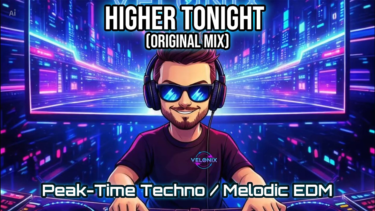 Velonix - Higher Tonight (Original Mix) | Full Track | Peak-Time Techno / Melodic EDM | 130 BPM