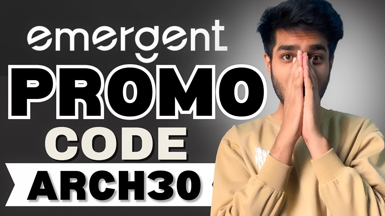 Emergent Ai Promo Code : (ARCH30) Unlock 17% Off On Subscription Plan ...
