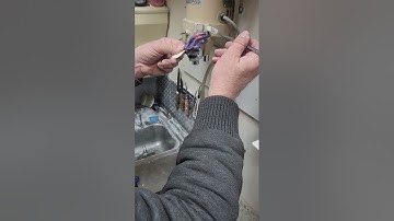 pouring the cast in the triple tray impression