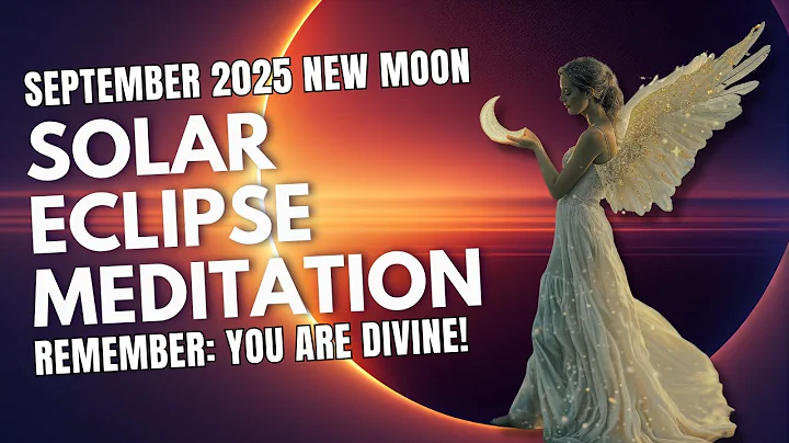 Solar Eclipse Guided Meditation | Virgo New Moon September 21, 2025 | Rebirth Your Angel Wings 🪽