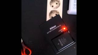 EN EL 14 Nikon error - Indikator battery blink