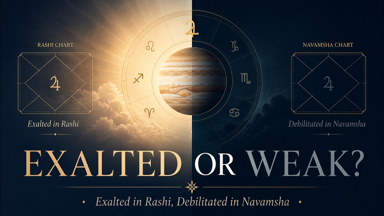 Difference between Rashi and Navansh debilitation
