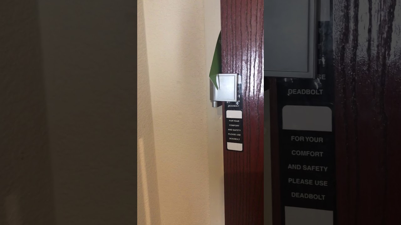 Hotel lock Using Privacy Card