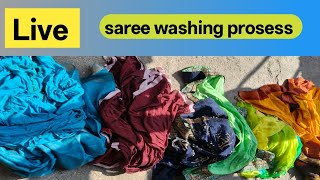 Saree Dry Cleaning Saree Washing Prosess Laundrysolution Chemicals Laundry Knowledge