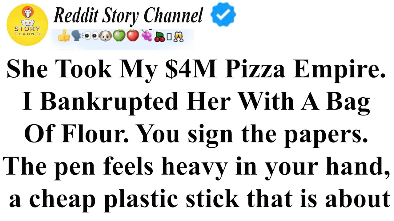 Она забрала мою пиццерийную империю стоимостью 4 миллиона долларов. Я разорил её мешком муки. | с...