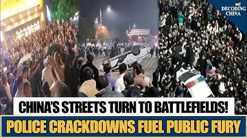 Protests Erupt Across China! Bankruptcies and Unemployment Turn Streets into Battlefields