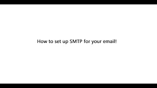 How to enable SMTP  on your Yclas website!