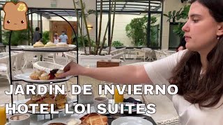 Té de la tarde en el hotel Recoleta Loi Suites - Jardin de Invierno