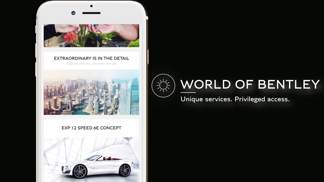 Bentley Network App YouTube