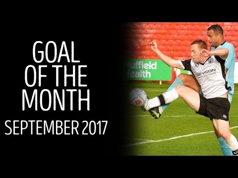 GOAL OF THE MONTH: September 2017 gateshead fc