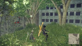 City Ruins Scannable Elaborate Gadget Location NieR Automata