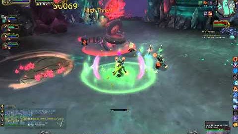 First boss in Stonecore Heroic - Wipe