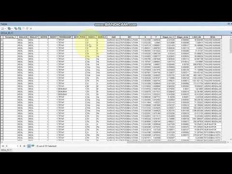 CARA MENGHITUNG LUAS DAN PANJANG DATA SHP DENGAN BASIS DATA AWAL GEOGRAPHIC COORDINAT SYSTEM GCS