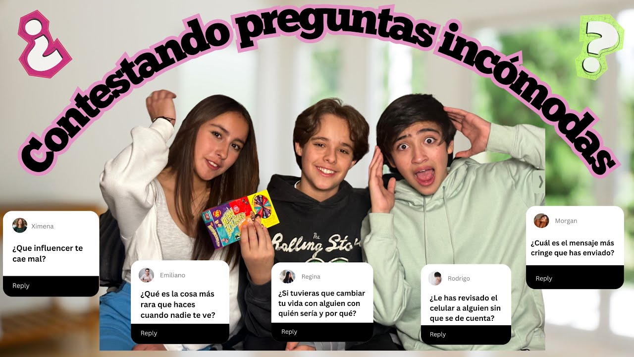 PREGUNTAS INCÓMODAS ENTRE AMIGOS | Con Kenneth & Celiwaki | ¡RETO EXTREMO!