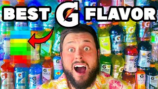 I Tried 36 Flavors of Gatorade!