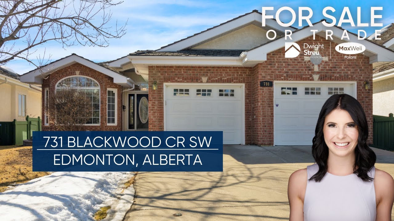 Blackburne Home FOR SALE or TRADE 731 Blackwood Cr SW Haley Streu, Edmonton REALTOR® YouTube