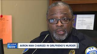 Akron man confesses to killing girlfriend; children at home during time of murder, police say